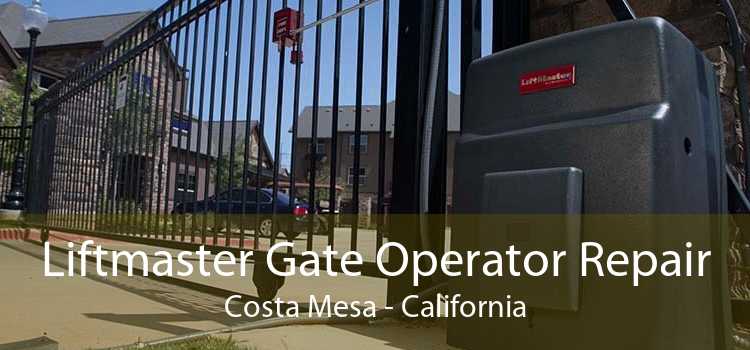 Liftmaster Gate Operator Repair Costa Mesa - California